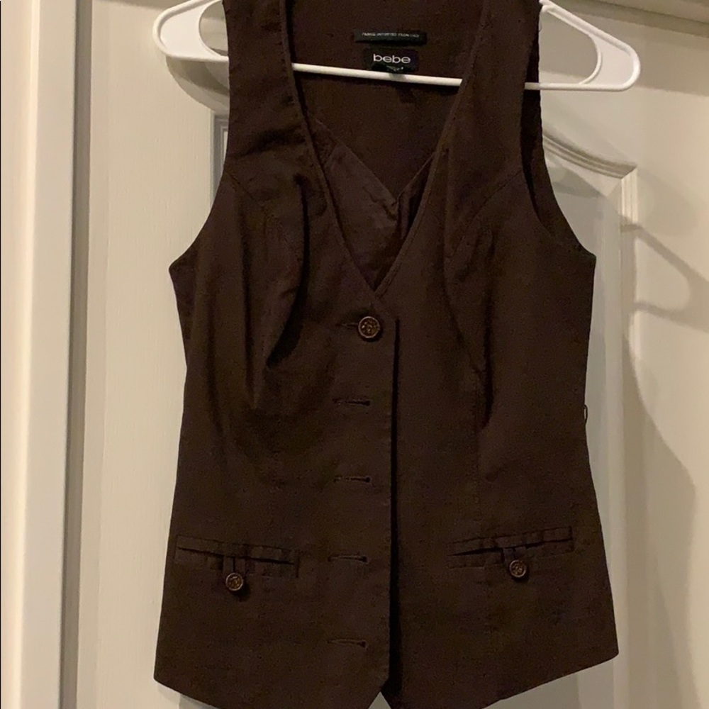 Work vest and skirt set